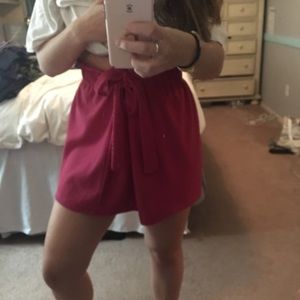 ASOS- Paper bag waist mini skirt!!!